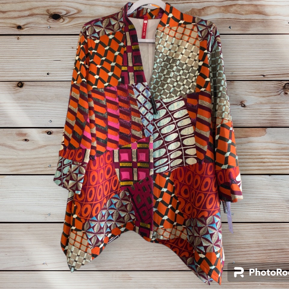 Ic Collection Patch Print Jacket